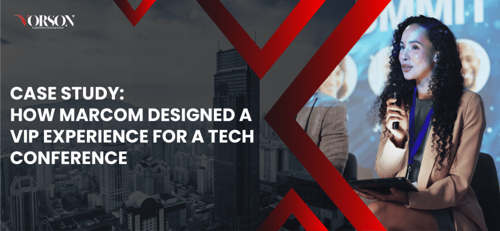 How MarCom Designed a VIP Experience for a Tech Conference